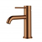 Otus Brushed Copper Slimline SS Basin Mixer Otus Brushed Copper Slimline SS Basin Mixer